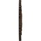 Ekena Millwork Eryn Ceiling Medallion (Fits Canopies up to 4"), Hand-Painted Rust, 24 3/4"OD x 3 1/4"ID x 1 7/8"P CM24ENRUS - alternate 4